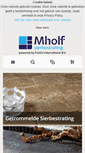 Mobile Screenshot of mholf-sierbestrating.nl